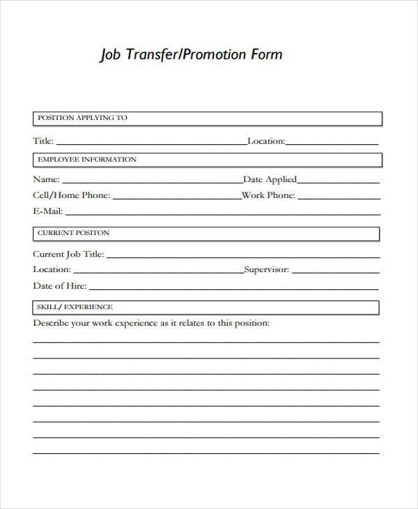 FREE 10+ Sample Employee Promotion Forms in PDF MS Word Excel FREE 10+ Sample Employee Promotion Forms in PDF MS Word Excel