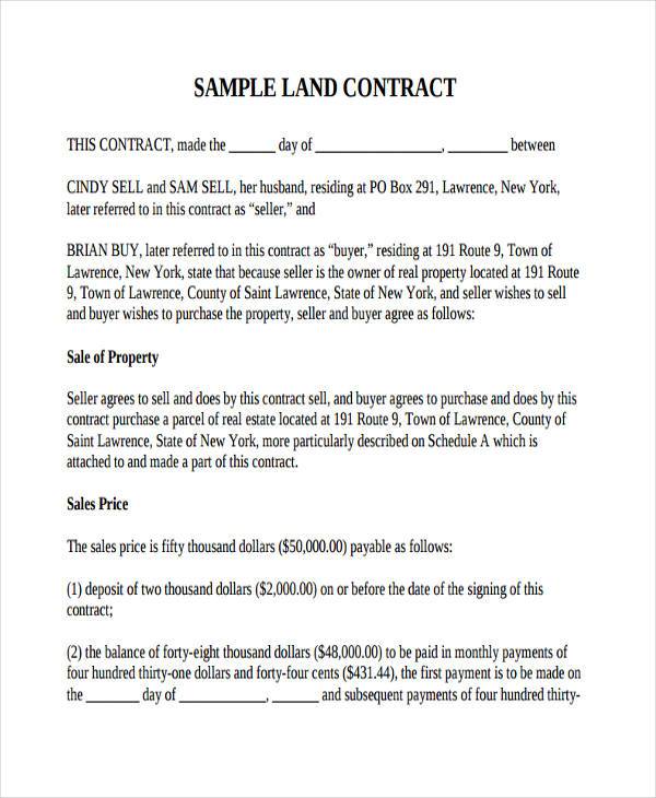 FREE 31+ Contract Agreement Sample Forms in PDF MS Word