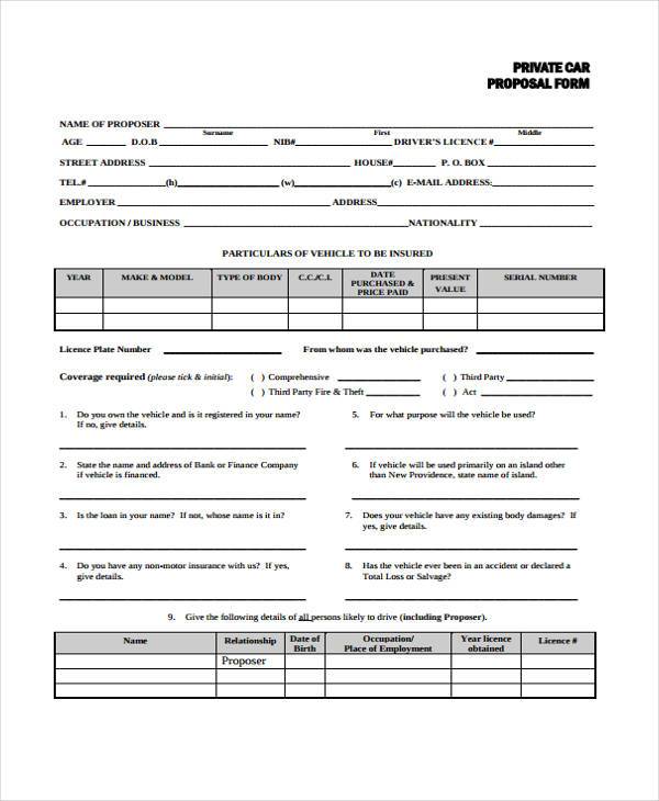 FREE 10+ Finance Proposal Forms in PDF MS Word