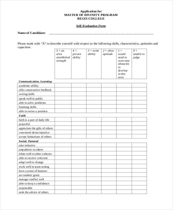 FREE 9+ Program Evaluation Forms in MS Word PDF Excel