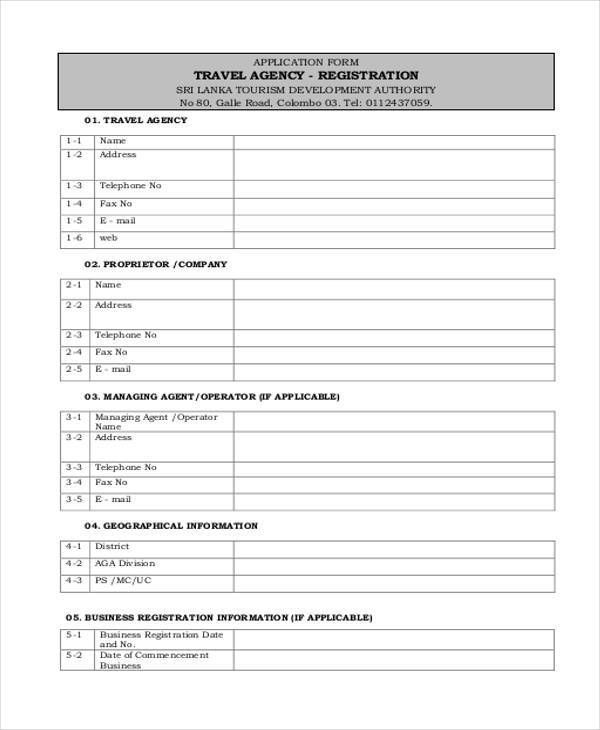 FREE 39+ Registration Form Templates in PDF MS Word Excel