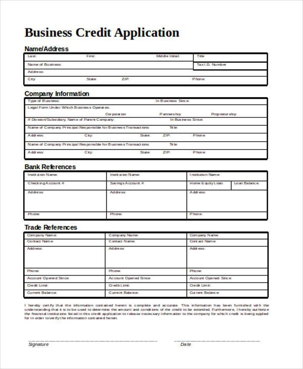 FREE 41+ Application Forms in MS Word