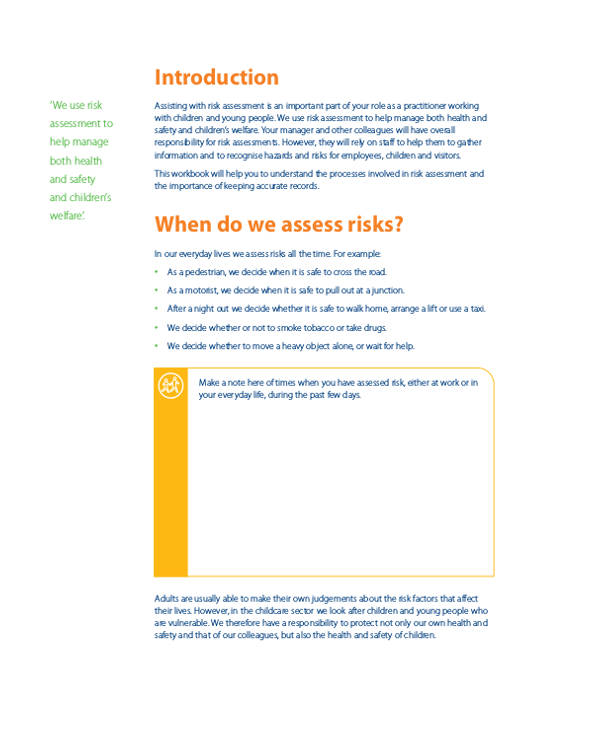 FREE 27+ Risk Assessment Forms in PDF MS Word
