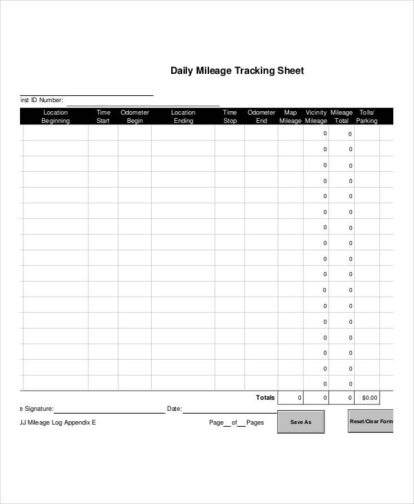 FREE 32+ Printable Tracking Forms in PDF MS Word Excel