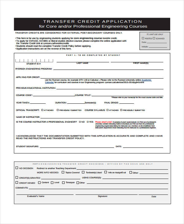 FREE 31+ Credit Application Forms in PDF