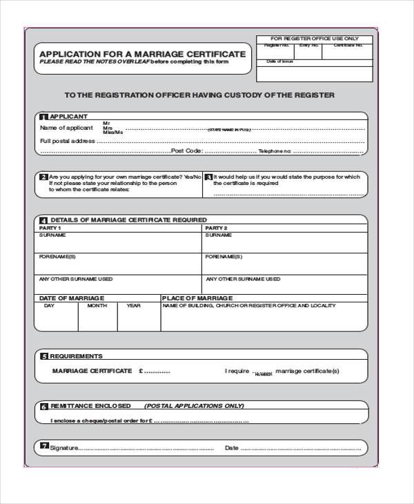 FREE 42+ Certificate Forms in PDF MS Word Excel