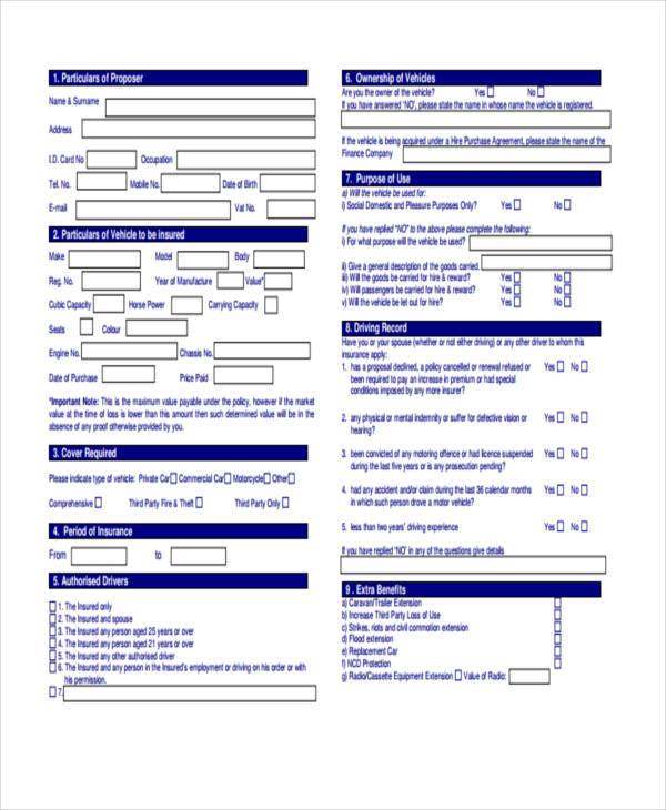 FREE 37+ Sample Free Proposal Forms in PDF MS Word Excel