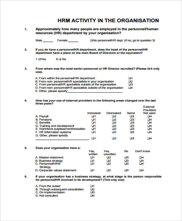 FREE 40+ HR Forms in PDF