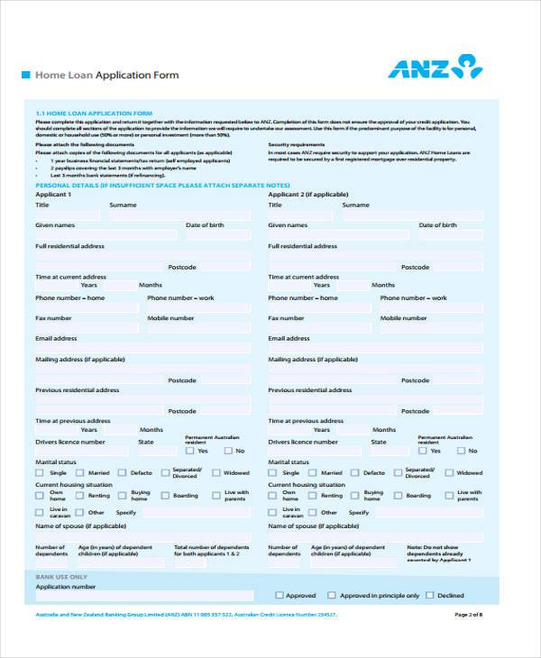 FREE 46+ Application Forms in PDF MS Word Excel