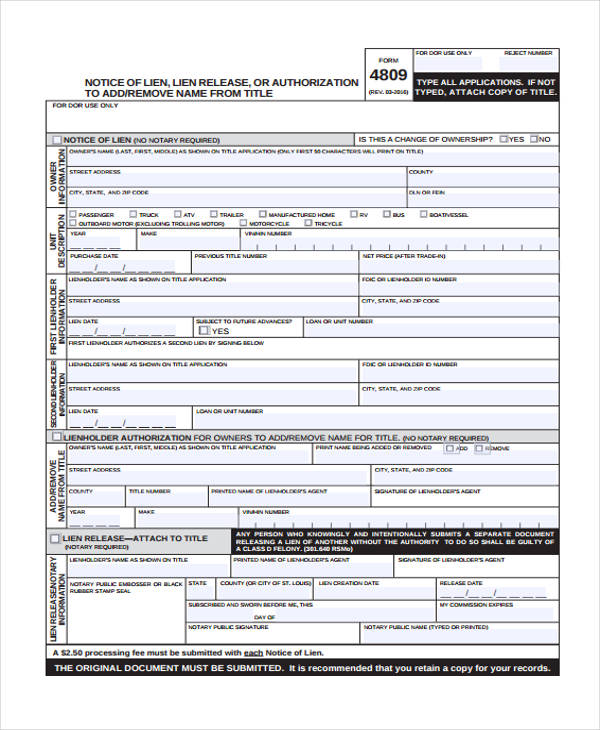 FREE 34+ Notice Forms in PDF MS Word Excel