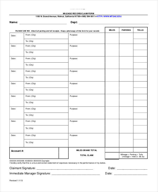 FREE 32+ Claim Form Templates in PDF Excel MS Word