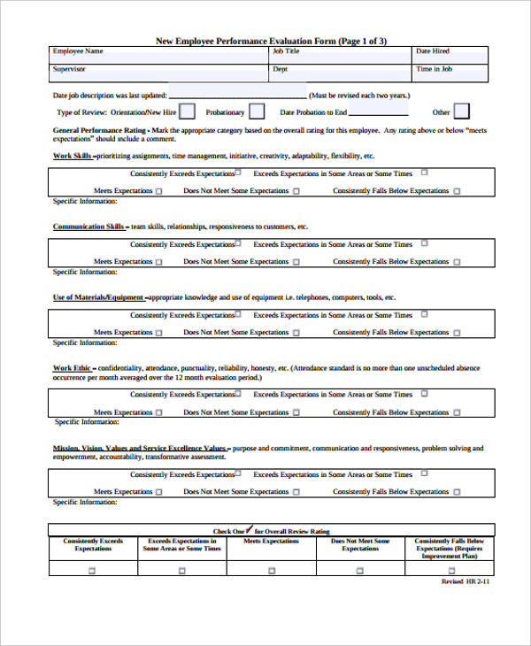 FREE 25+ Sample Training Evaluation Forms in PDF MS Word
