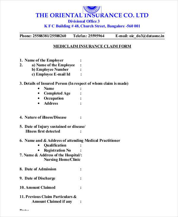 FREE 37+ Blank Medical Forms in PDF MS Word Excel