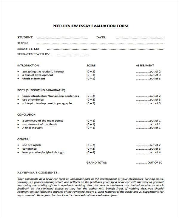 Evaluation Essay Examples biblioteca.fundaciononce.es