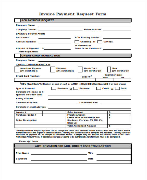 FREE 35+ Invoice Forms in MS Word PDF