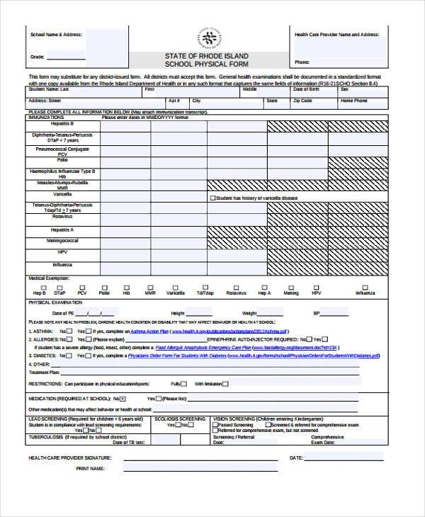 FREE 36+ Medical Forms in PDF MS Word Excel