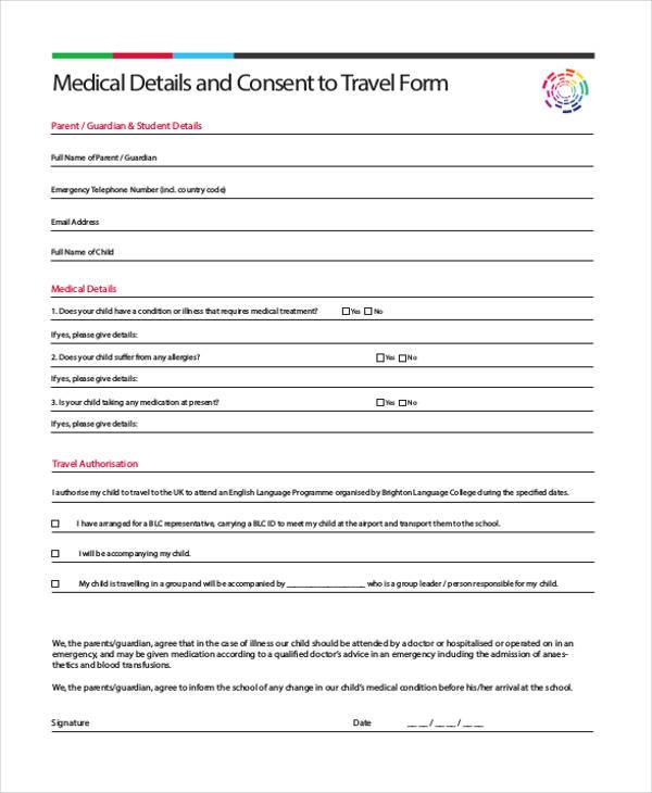 FREE 45+ Consent Forms in PDF MS Word Excel