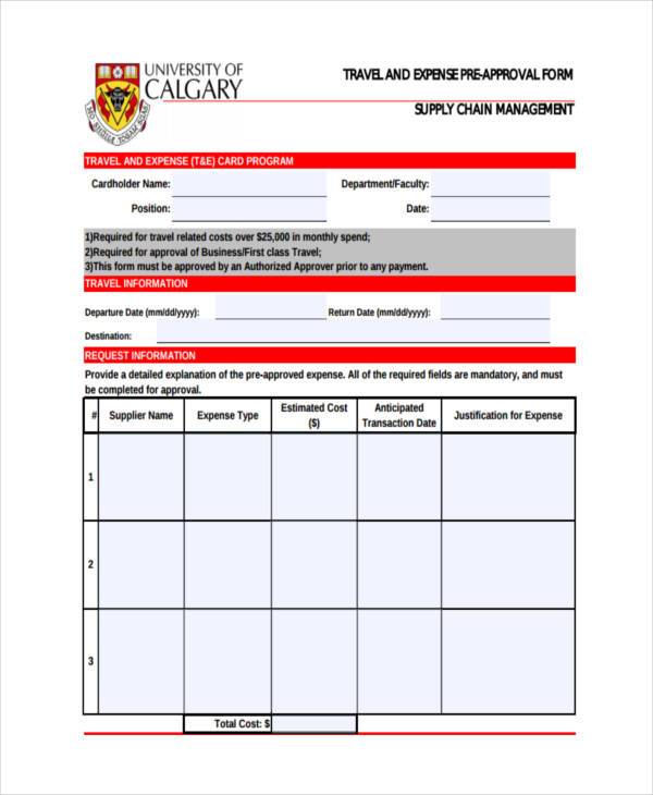 Wsib Travel Expense Form Printable