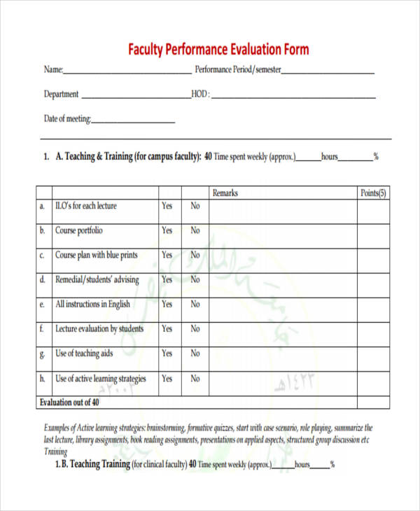 FREE 35+ Presentation Evaluation Forms in PDF MS Word Excel
