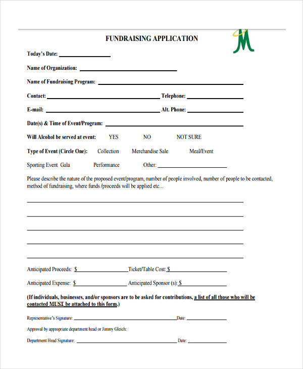 FREE 9+ Fundraiser Order Forms in MS Word PDF Excel