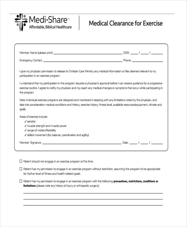 FREE 32+ Clearance Form Examples in PDF MS Word