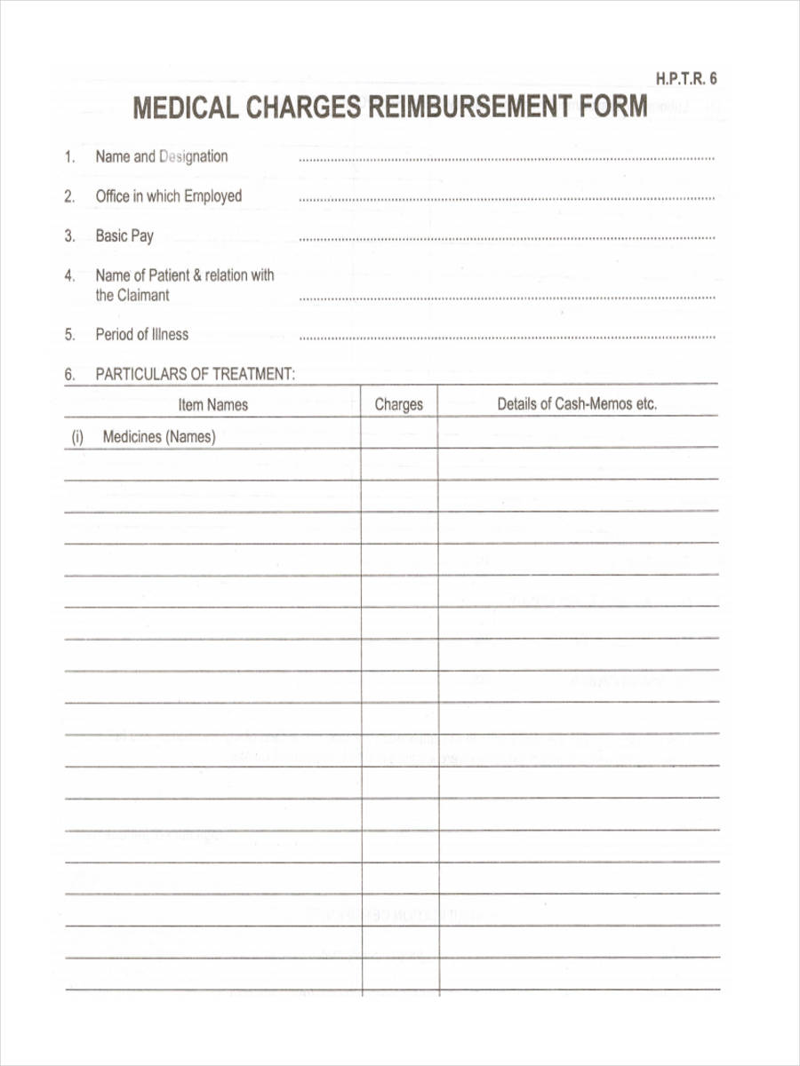 FREE 6+ Sample Medical Service Forms in MS Word PDF