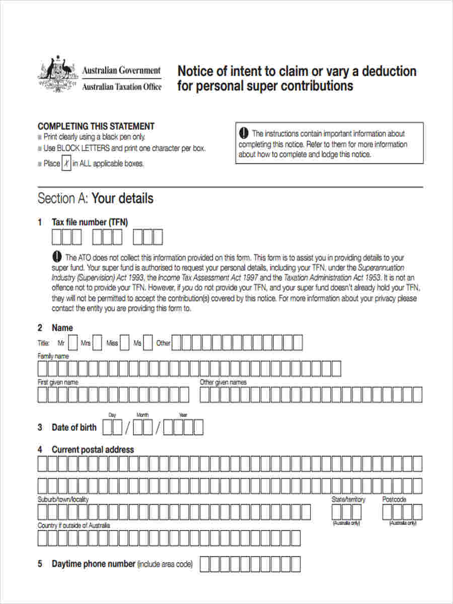 FREE 8+ Notice of Claim Forms in MS Word PDF Excel