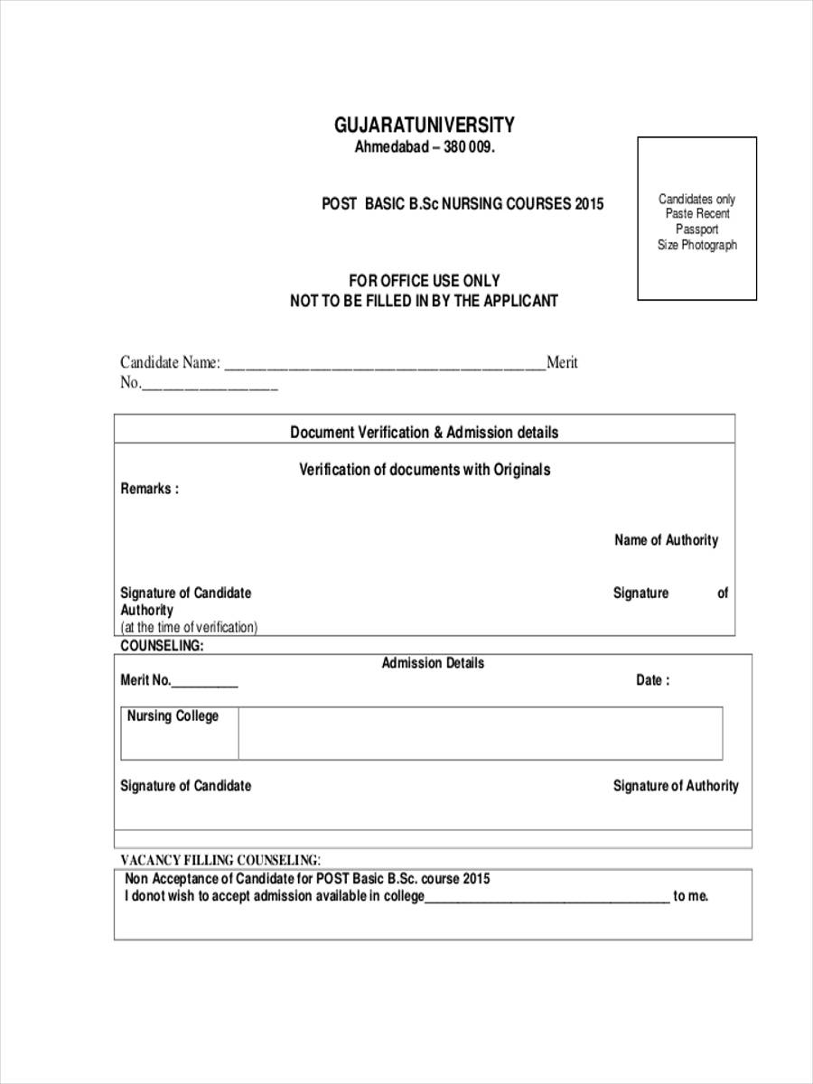 FREE 5+ Counseling Application Forms in PDF