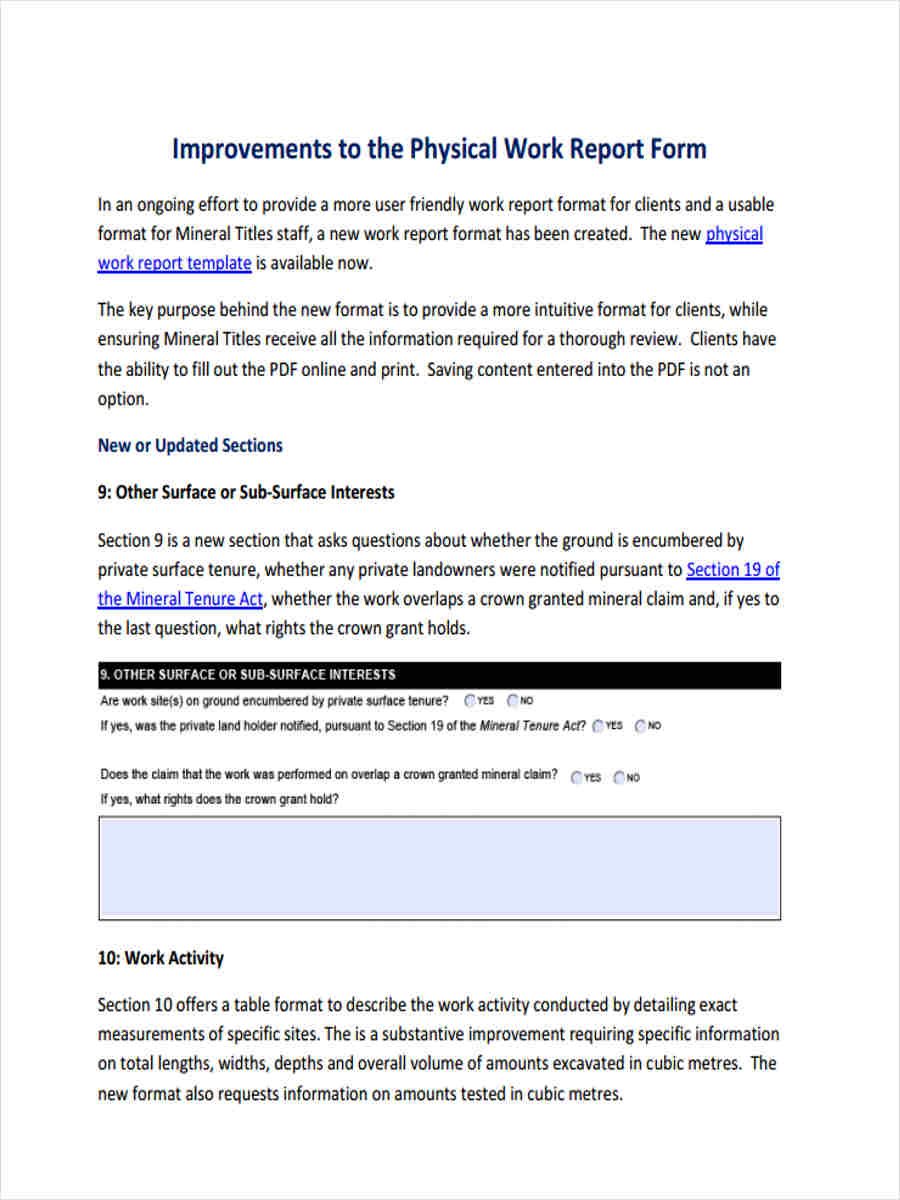 FREE 7+ Physical Report Forms in PDF Ms Word