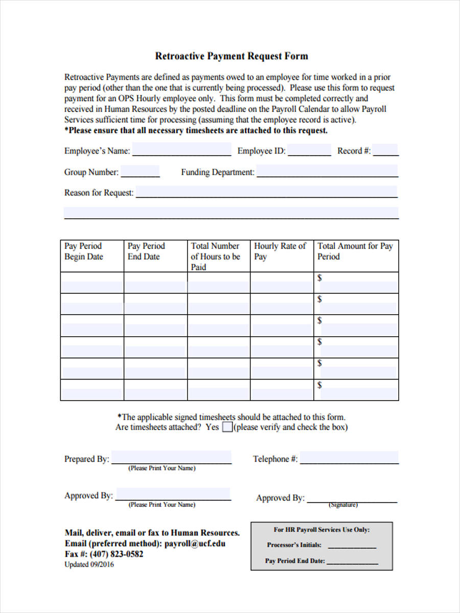 FREE 49+ Sample Employee Request Forms in PDF MS Word Excel