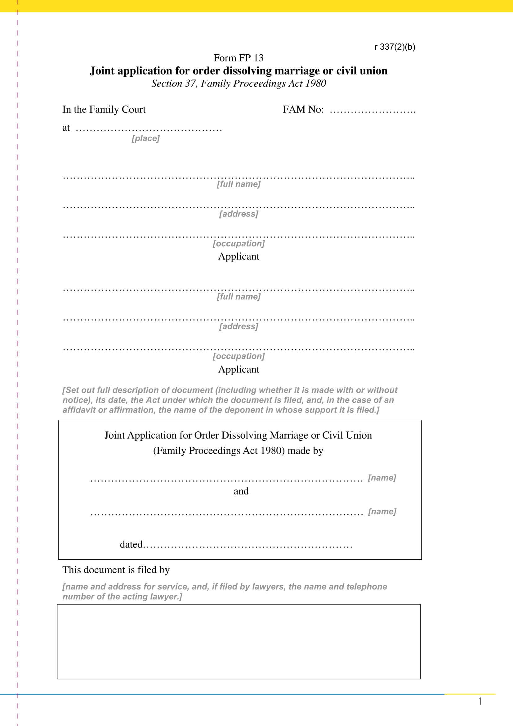FREE 14+ Marriage Application Form Samples, PDF, MS Word, Google Docs