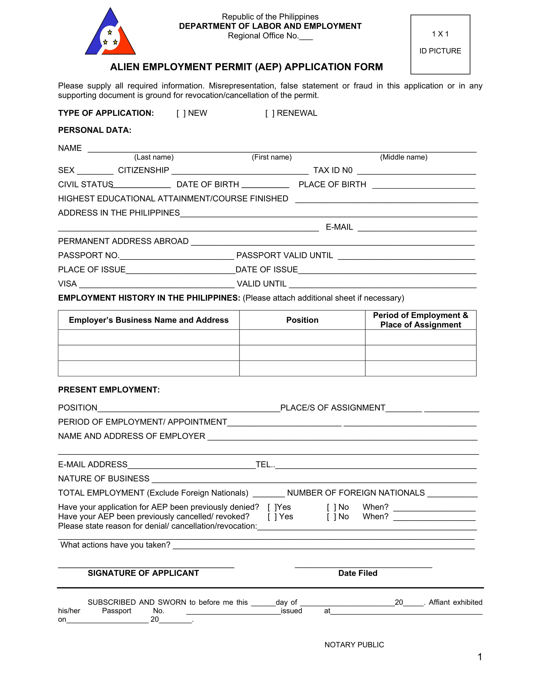 FREE 9+ Permit Application Forms in PDF Ms Word Excel