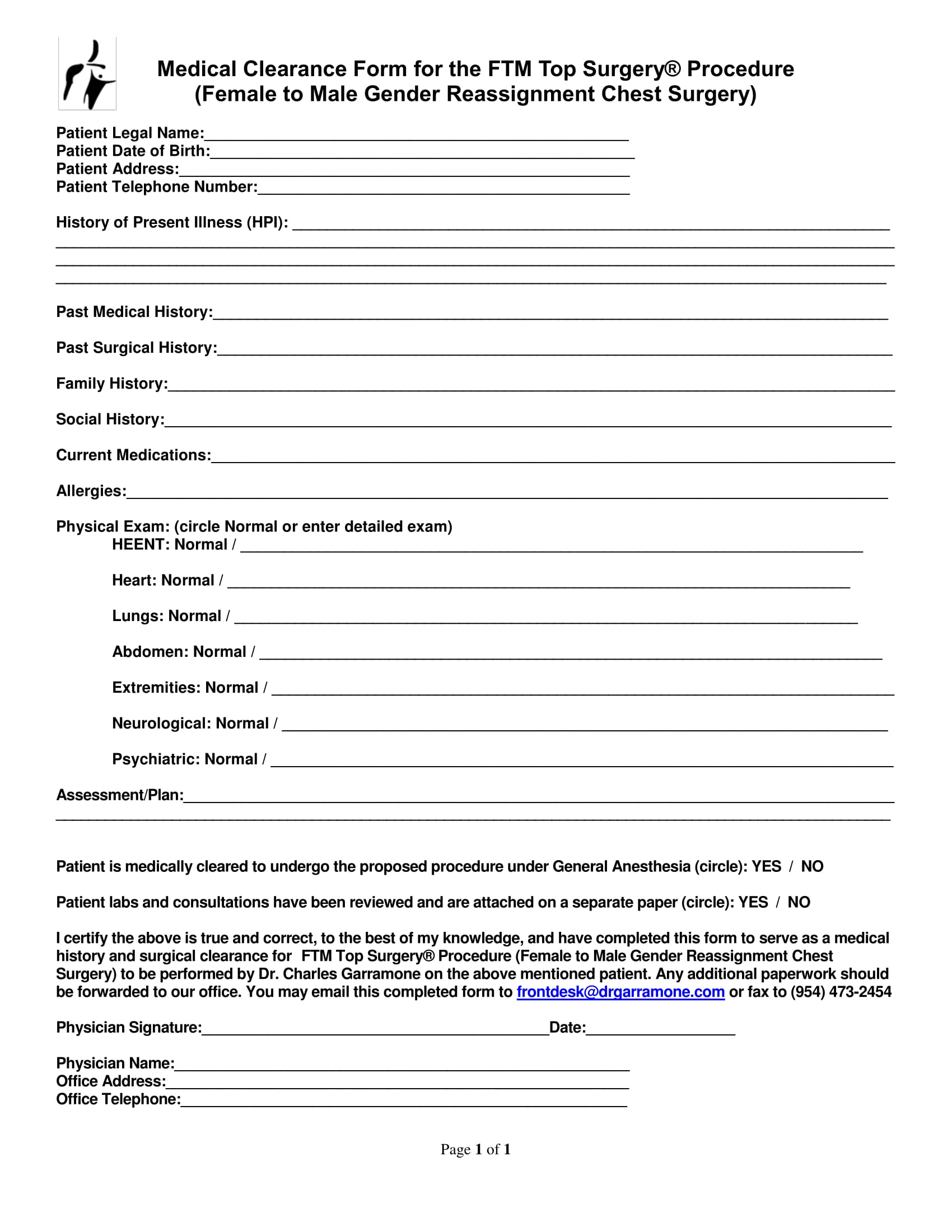 FREE 33+ Medical Clearance Form, Samples, PDF, Word, Google Docs