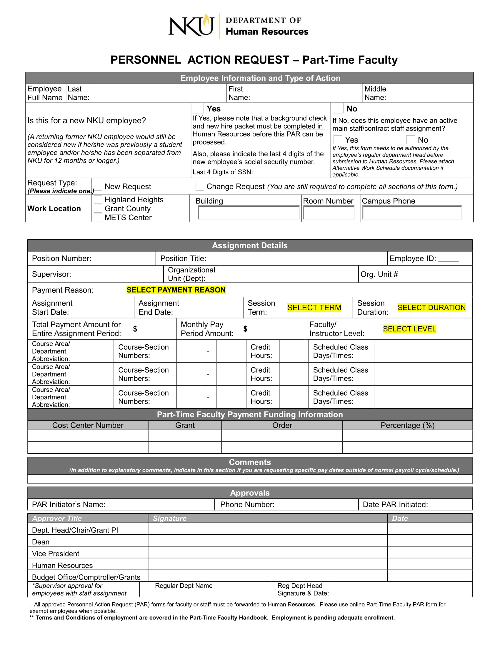 FREE 28+ Personnel Action Forms in MS Word PDF Excel
