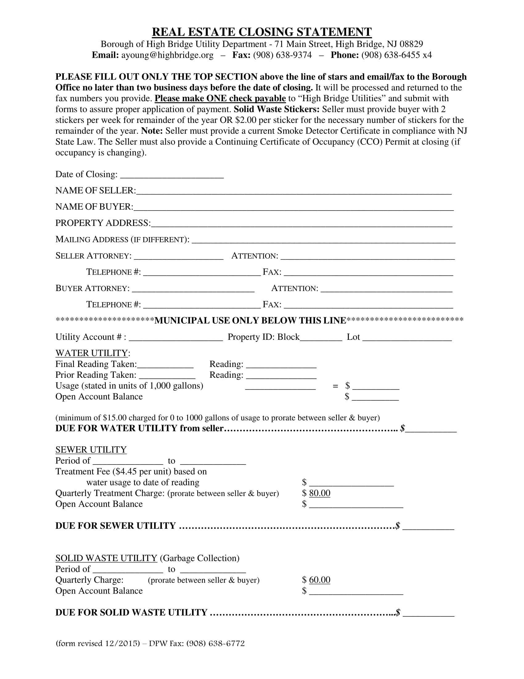 FREE 14+ Closing Statement Forms in PDF MS Word