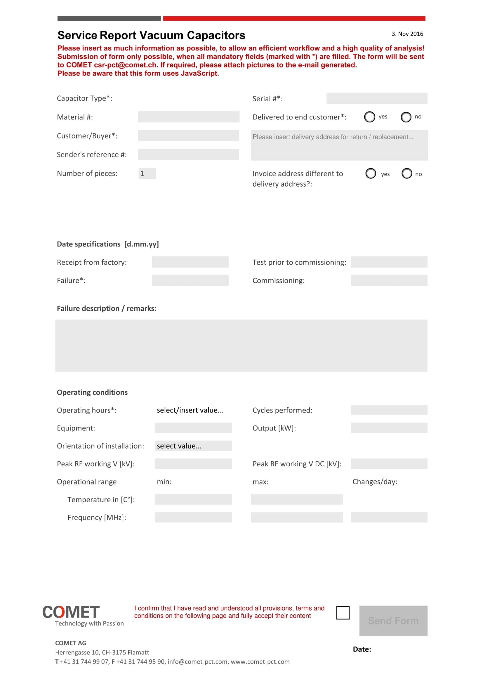 FREE 15+ Service Report Forms in PDF Word Apple Pages Google Docs