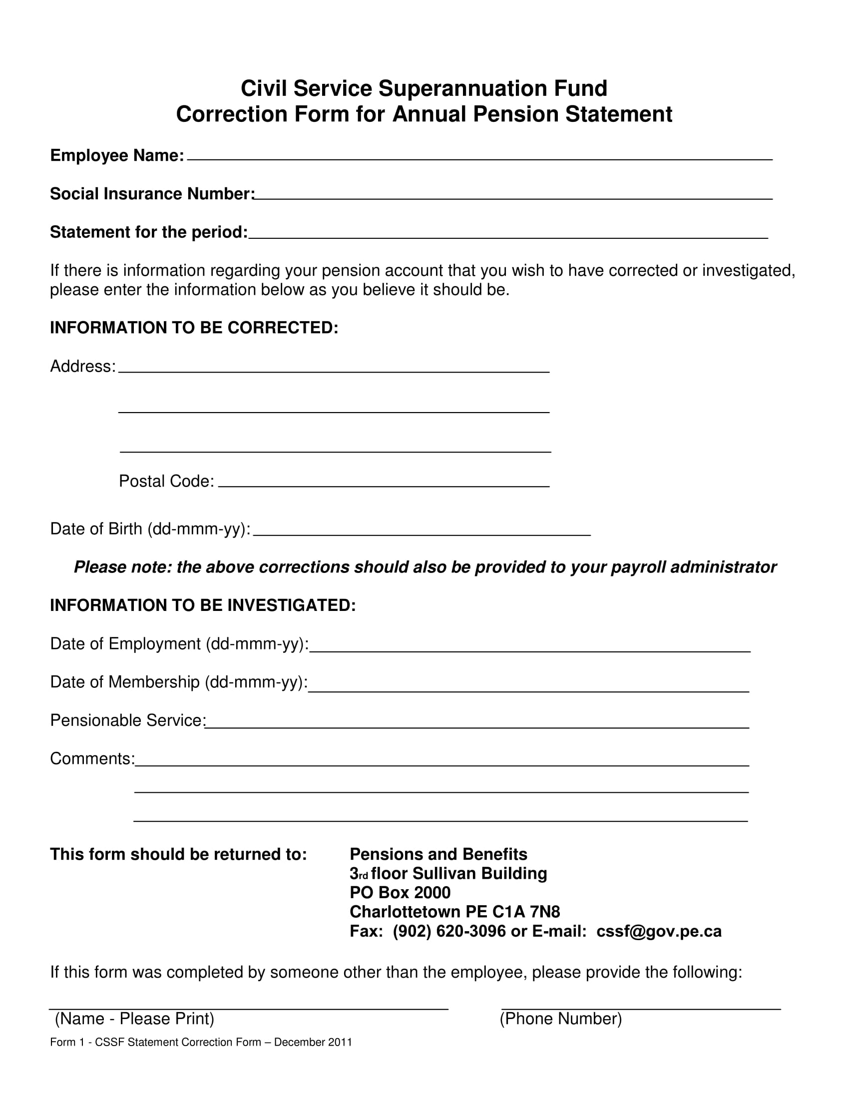 FREE 14+ Employee Correction Forms in PDF