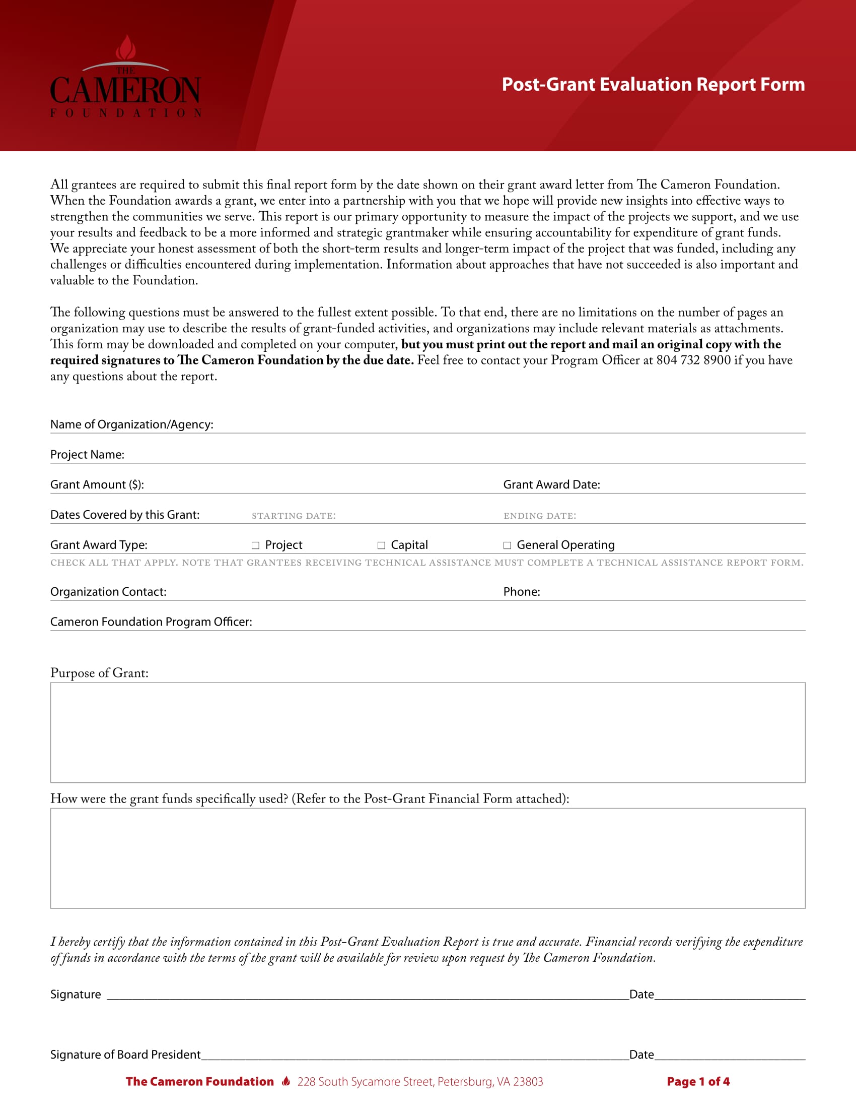 FREE 15+ Grant Evaluation Forms in PDF MS Word