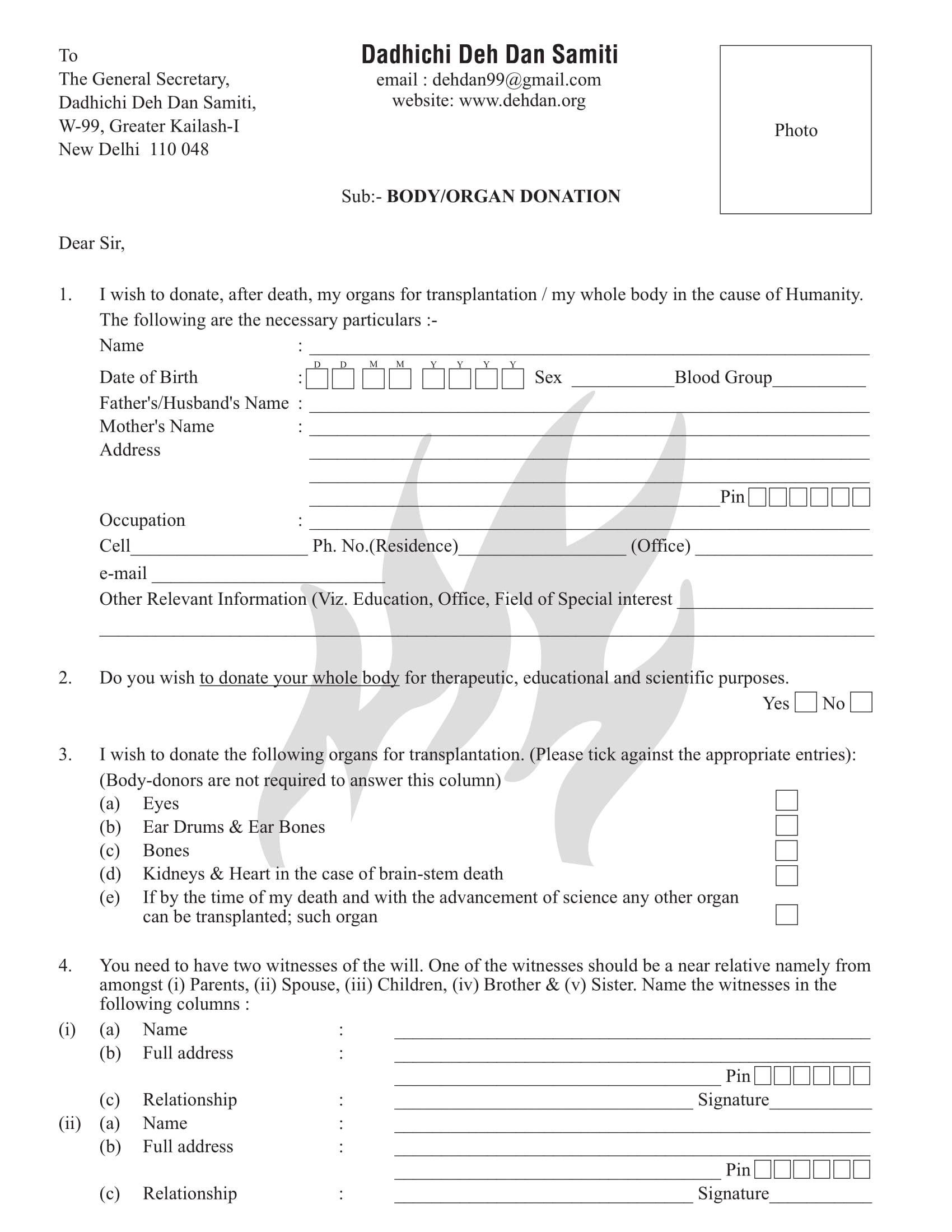 FREE 36+ Donation Forms in PDF MS Word Excel