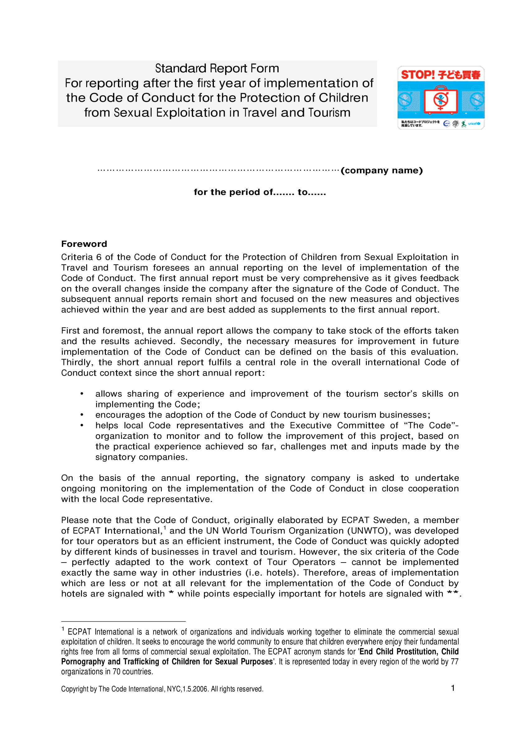 FREE 12+ Standard Report Forms & Templates in PDF MS Word