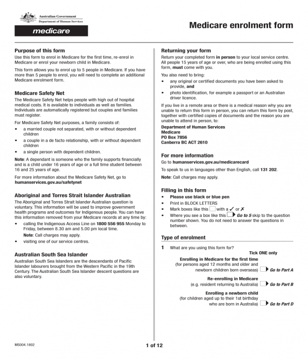 FREE 22+ Enrollment Forms in PDF MS Word Excel