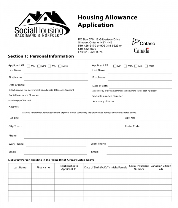 FREE 4+ House Rent Allowance Forms in PDF MS Word