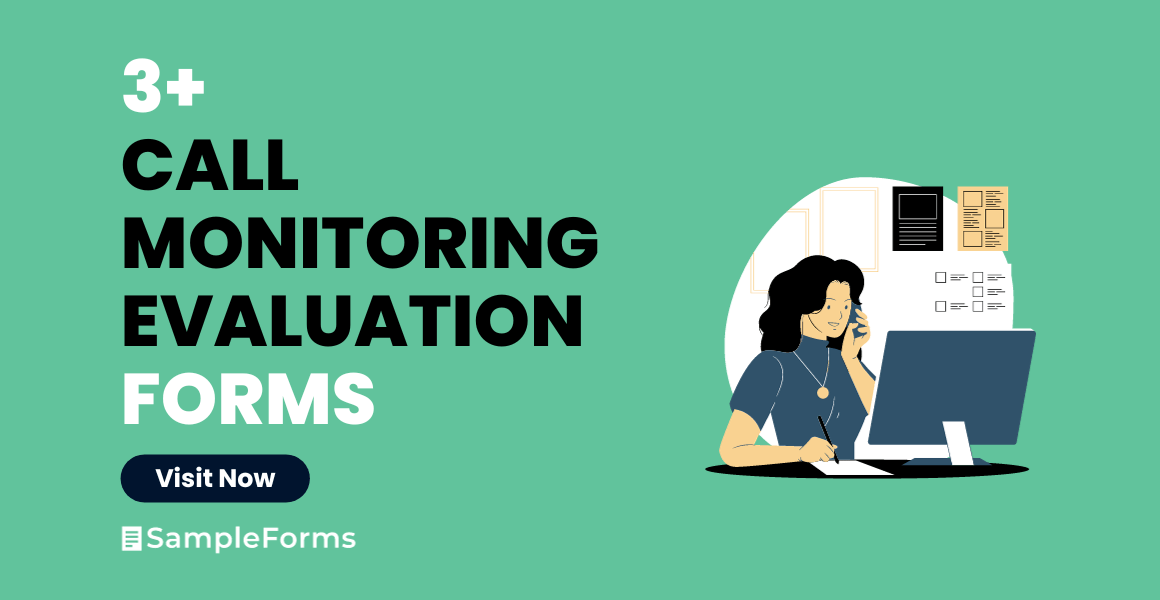 FREE 3+ Call Monitoring Evaluation Forms in Excel MS Word PDF
