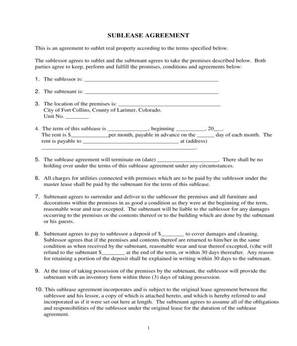 FREE 10+ Condominium Lease Agreement Forms in PDF MS Word