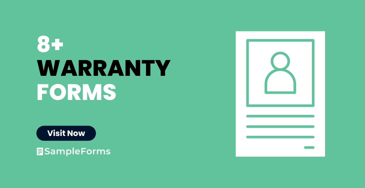 FREE 8+ Warranty Forms in PDF MS Word Excel