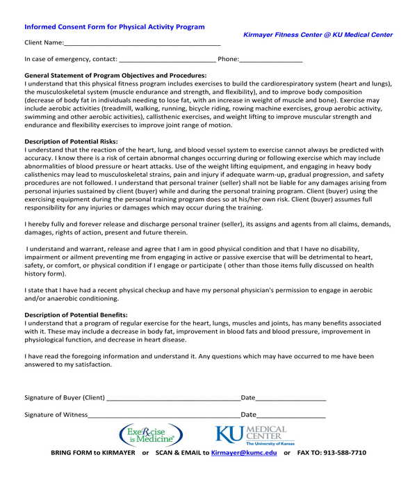 FREE 10+ Informed Consent Forms in PDF MS Word Excel