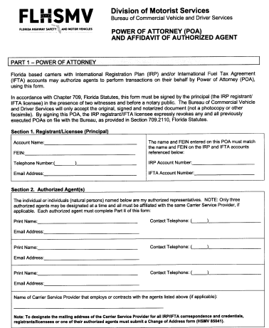10+ Free Florida (FL) Power of Attorney Form Download – How to Create