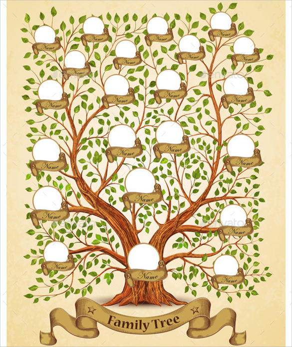 50+ Family Tree Templates Sample Templates