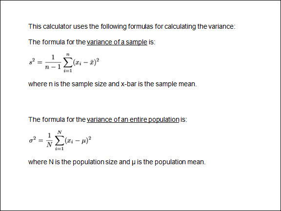 15+ Sample Variances Sample Templates
