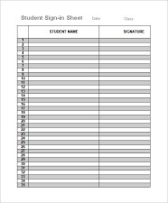 Microsoft Excel Sign In Sheet Template Streamlining Your Business 